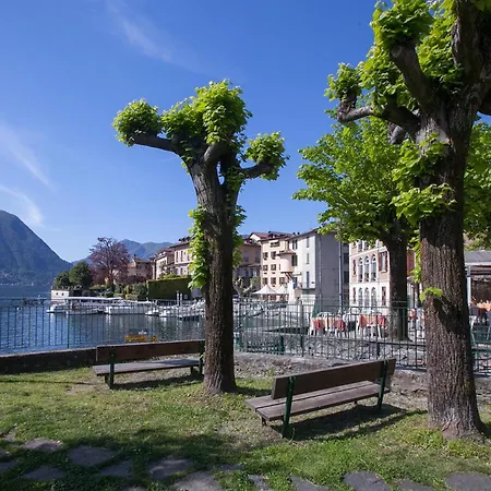 Antica Isola Balcone Lägenhet Sala Comacina
